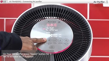 [LG Thinq App (IOS)] -  Connecting Air Purifier