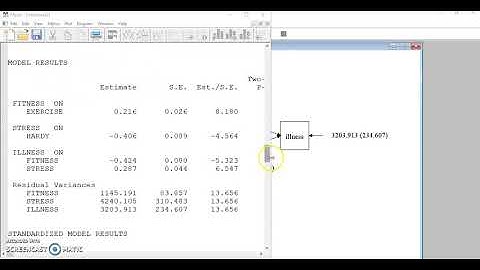 Reporting direct, indirect, and total effects in SEM