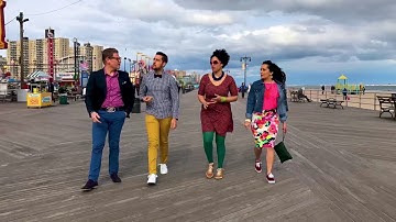 Strum- Official Music video with Composer Jessie Montgomery and Catalyst Quartet