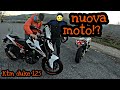 La mia NUOVA MOTO!? KTM Duke 125 Aprilia rs4 50 onboard w/Honda hm 125