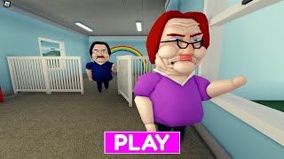 Betty Caught Ben in BETTY'S NURSERY Escape! OBBY Full Gameplay #roblox
