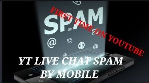 How to do Auto Spam with mobile YouTube live chat
