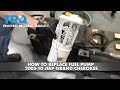 How to Replace a Fuel Pump 2005-10 Jeep Grand Cherokee