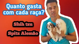 QUAL É O TRABALHO E QUAL É O GASTO COM ESSAS DUAS RAÇAS?