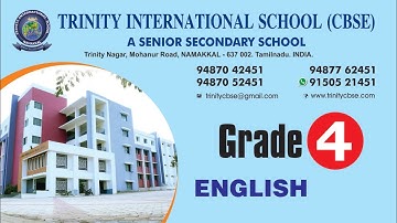 GRADE IV ENGLISH: CHAPTER  -  22 & 23 INTERJECTIONS & PUNCTUATION  (VIDEO -25)