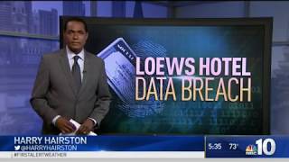 NBC10 - BTB Security addresses Loews Hotel Data Breach