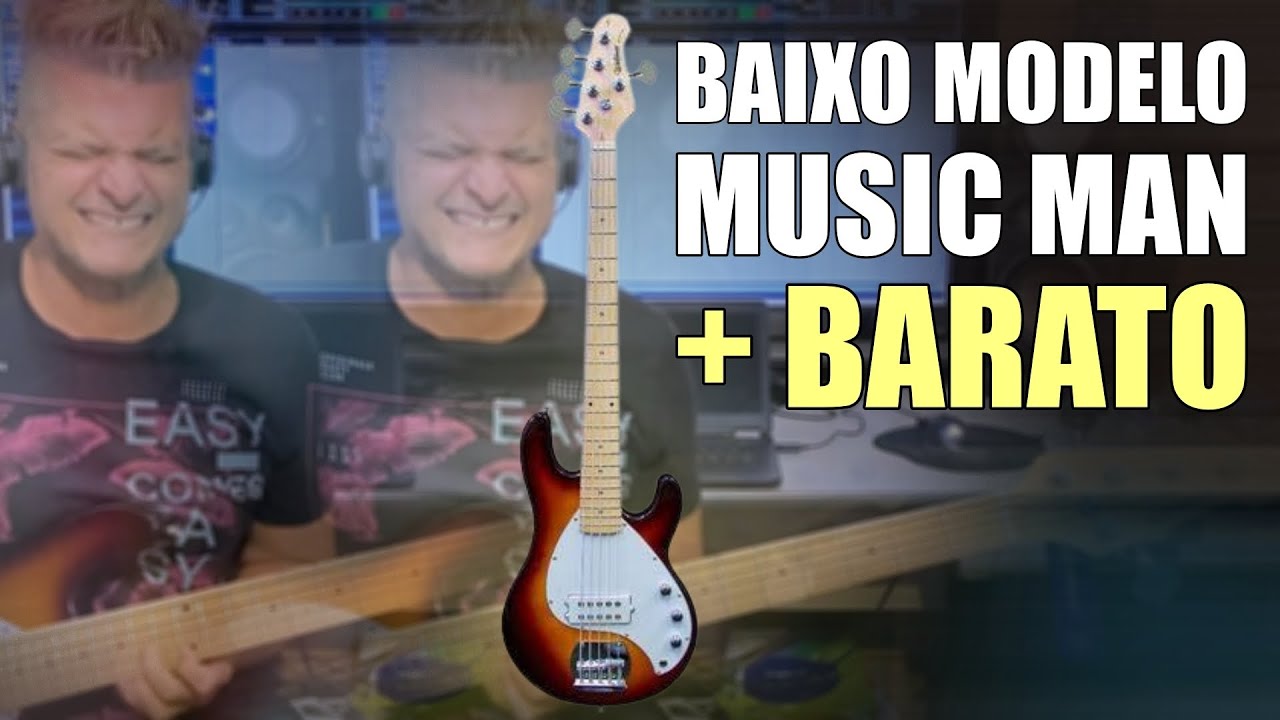 Contrabaixo Waldman Music Boy 5 Cordas MB 105 Modelo Music Man