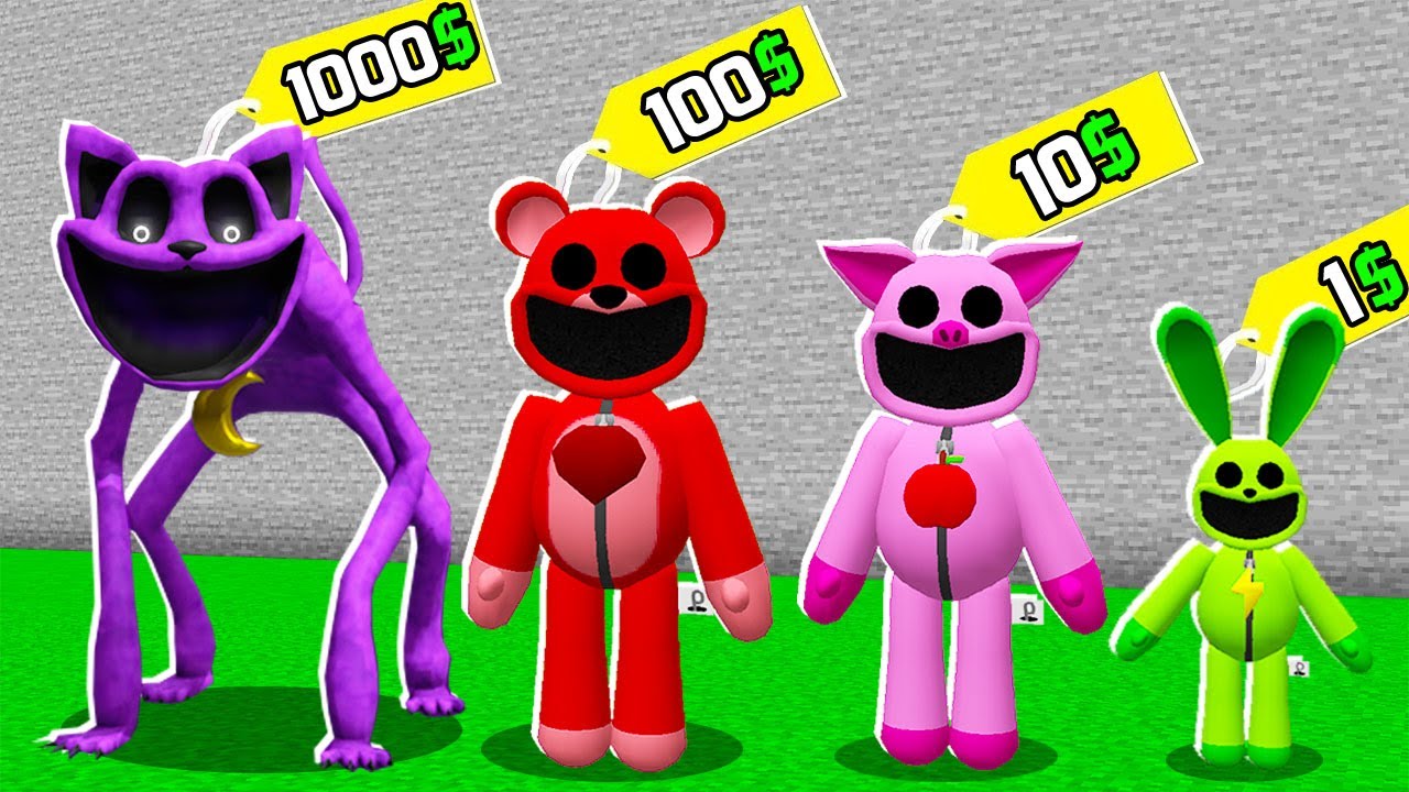 YANLIŞ SMILING CRITTERS KARAKTERİNİ SATIN ALIRSAN ÖLÜRSÜN - 😨 Minecraft