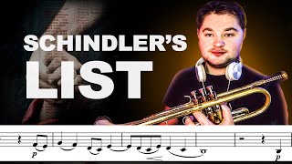 Schindler's list theme on Trumpet (with Sheet Music)