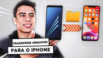 Como TRANSFERIR ARQUIVOS do ANDROID para o iPhone com cabo OTG