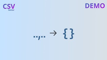 Turn any CSV into a JSON API