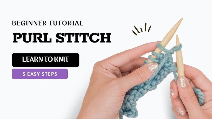 How to Knit Stitch: Beginner Step-by-Step Tutorial 