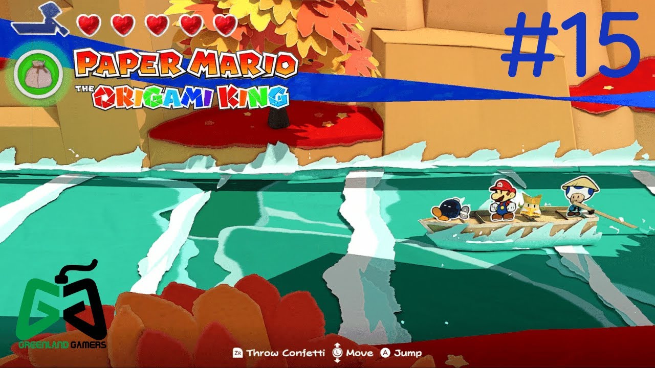 Eddy River Rapids Paper Mario The Origami King 15 YouTube