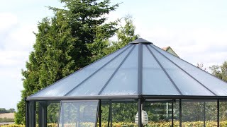 Aufbau-Clip Vitavia Gwh Verglasung Des Pavillondaches