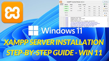 How to Install XAMPP Server on Windows 11 | XAMPP Step by Step Setup