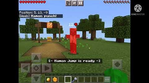 Hamon MCPE JoJo Showcase