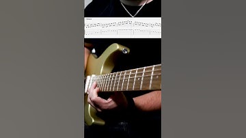 A Major Scale Guitar With Tabs - 3 Octaves 🎓 #shorts