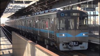 1334列車 10記号 普通 豊田市行 地下鉄鶴舞線 3050形3152H⑥重検明け LEDライト更新 機器更新車  2021年12月3日(金)撮影