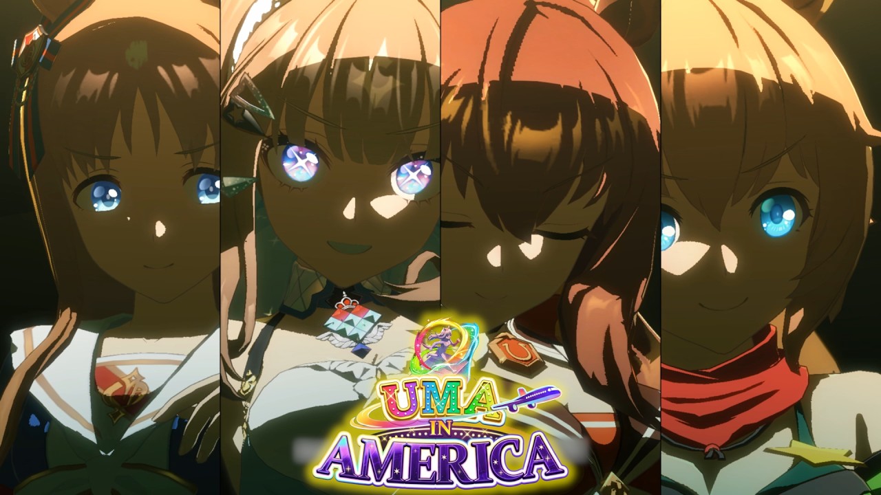 [4K/60 FPS] UMA IN AMERICA - English Lyrics