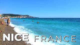 [4K] NICE, France 🌍 Ultimate Endless Summer Escape — Sun-Drenched Bay of Angels Marathon