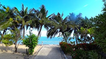 Koh Samui 2020 Bang po beach - Morning Virtual walking tour on the Beach | Streets of Thailand