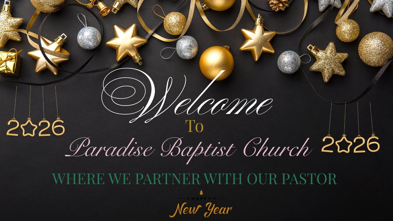 Welcome to the PBC live New Years Eve Worship experience 12/31/2025