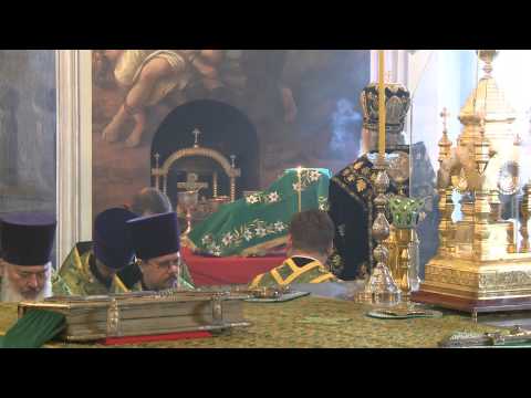 В день памяти блгв. кн. Даниила Патриарх Кирилл совершил Литургию