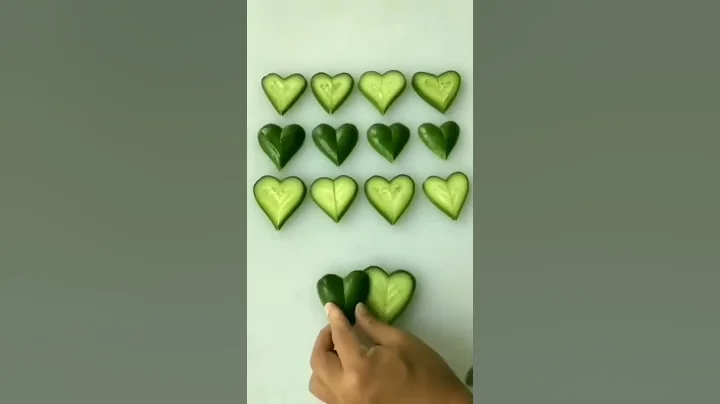 cucumber heart tutorial by VAjEdA....