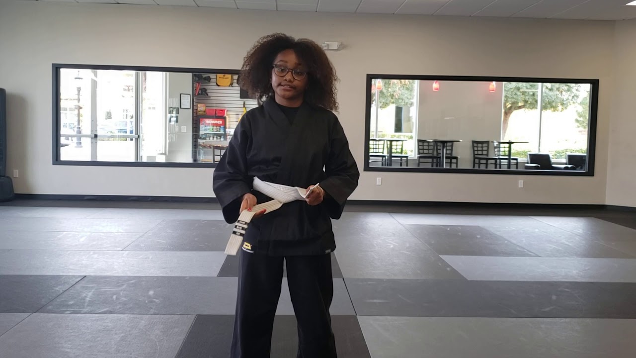 How to Tie a double wrap belt - YouTube