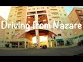 Driving from Nazare to Cape Carvoeiro, Peniche, Portugal, 4K 60fps dashcam video