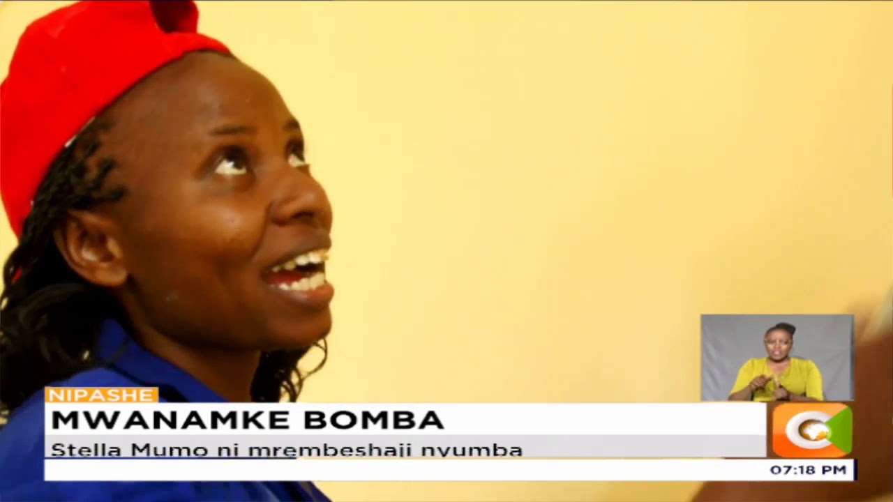 citizen tv live stream kenya | MWANAMKE BOMBA | Stella Mumo, Bingwa wa kupaka rangi