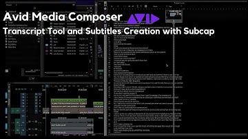 Avid Media Composer’s Transcript Tool: Streamline Subtitles and Captions