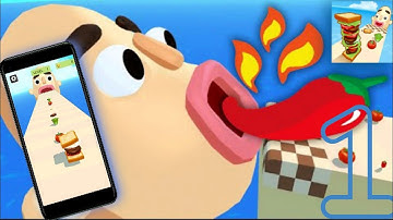 Sandwich Runner Gameplay Walkthrough All Levels 1-20 Part 1 (IOS, Android)