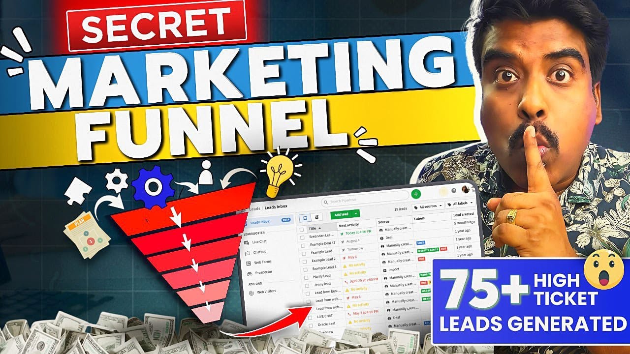 My SECRET Marketing Funnel that helps to Generate 75+ International Leads/Month | Alok Badatia