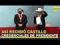 Discurso de Pedro Castillo tras recibir credenciales de presidente de la República