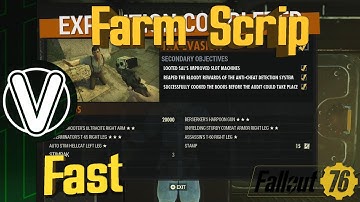 Fallout 76 | Scrip Farming Guide *Scrip Farm* (Fallout 76 Guides)
