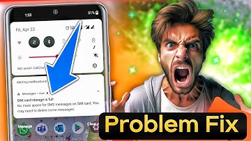 sim card storage is full, no more space for SMS messages on sim card problem, sim storage problem