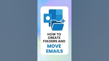 Een nieuwe map aanmaken in Outlook #OutlookTips, E-mail, #Shorts, #Outlook, #OutlookFolders,