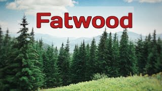 Fatwood- A great firelighter 🔥