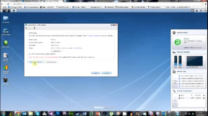 Synology - Updating DSM