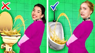 Rich Vs Poor Toilet Gadgets Funny Moments Viral Gadget Recommendations By Kaboom Go