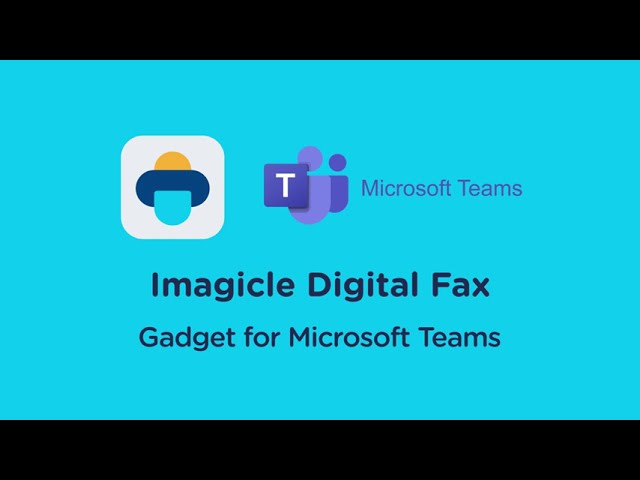 Imagicle Digital Fax for Microsoft Teams - Demo