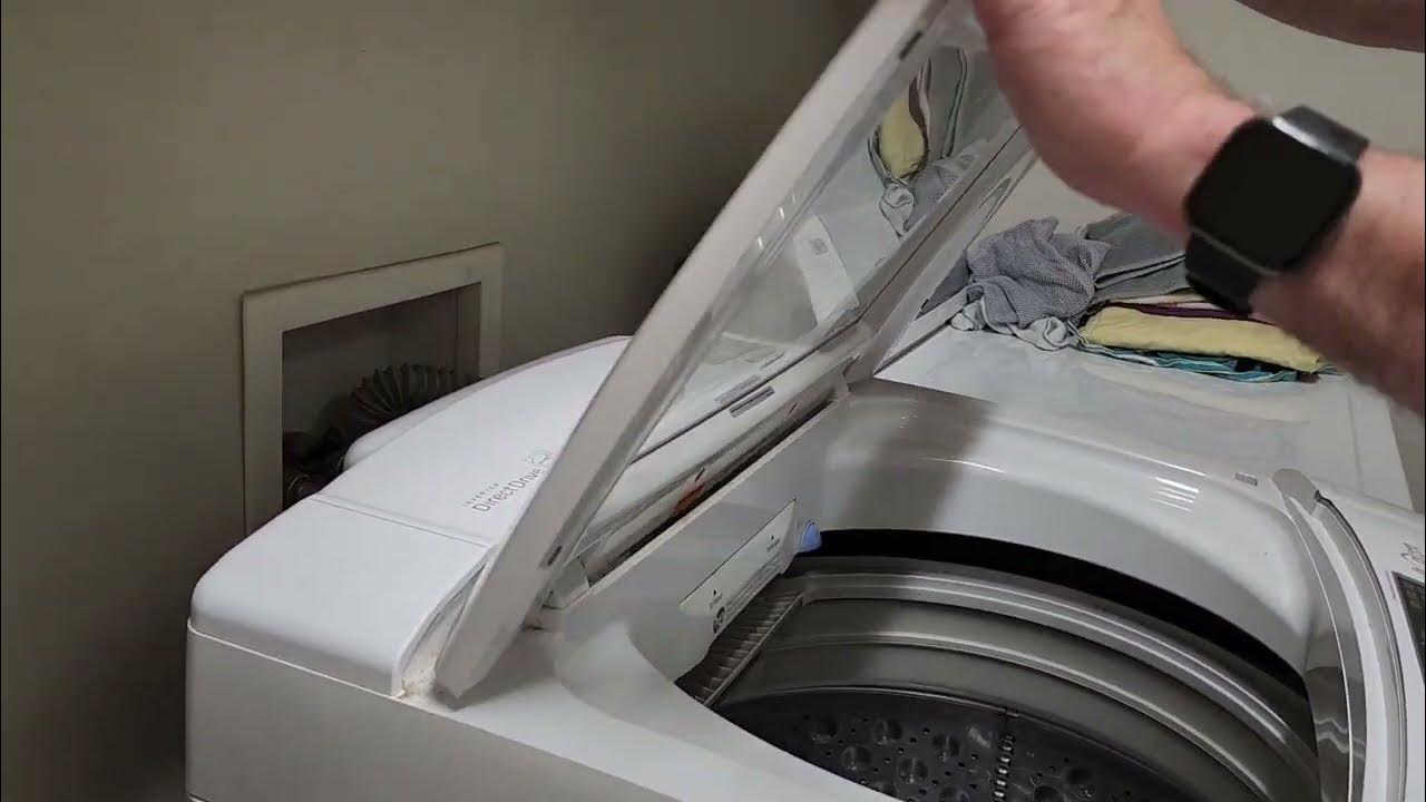DIY NOT DRAINING TOP LOAD GE WASHING MACHINE asmr viralvideo viral