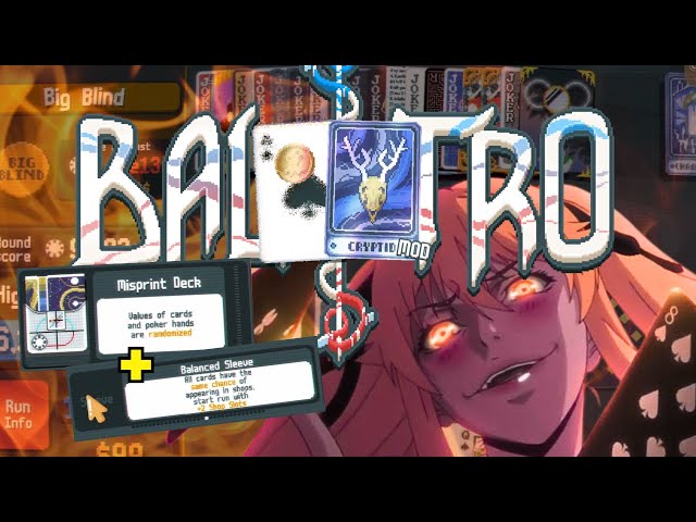 Balatro INSANITY with Cryptid + Card Sleeve Mods - YouTube Balatro INSANITY with Cryptid + Card Sleeve Mods - YouTube