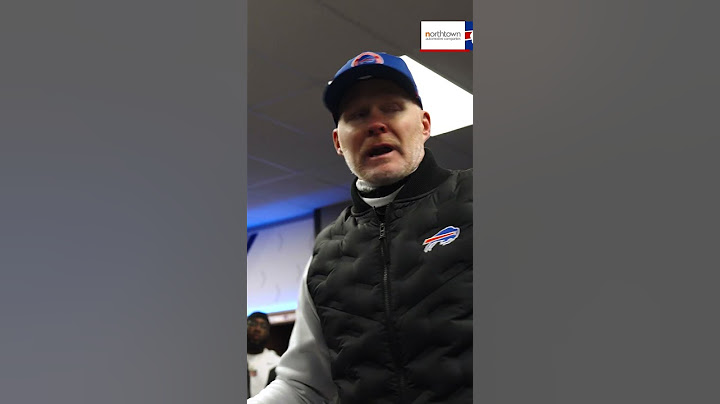 Sean McDermott's Victory Speech In Buffalo Bills' Divisional Round Win Over Ravens!!! #shorts
