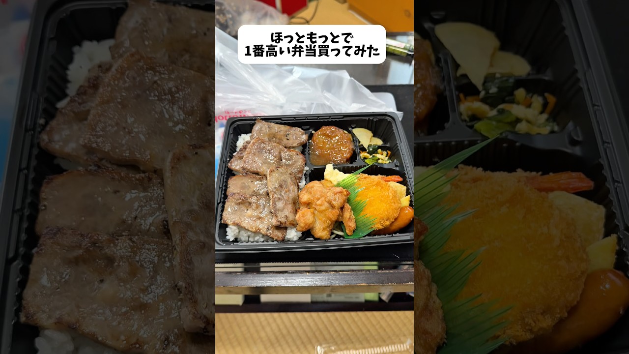 ほっともっとで1番高い弁当買ってみた