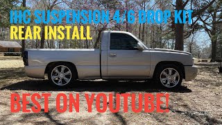 IHC 4/6 DROP KIT 19992006 CHEVY SILVERADO Project Cateye Unbox Rear Flip Kit Installation C Notch