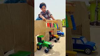 Remote Control Jcb And Dumper Truck rctractor Unboxing And Testing Short Video #automobile #shorts