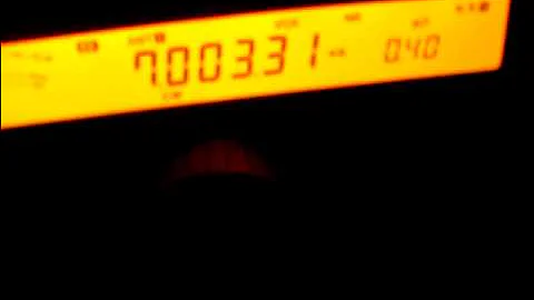 PJ2T on 40m in the CQ WW-DX CW.