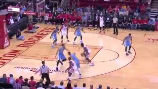 Block Party by Kenneth Faried in Denver Nuggets 105-85 win over the Houston Rockets